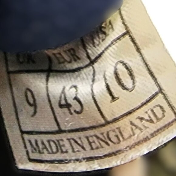 Norman Walsh / Boden Men's Trainers - Rare Handmade in England US 10 - Picture 10 of 10